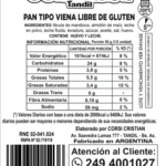 Pan tipo viena 250g
