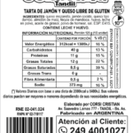 Tarta de Jamón y queso 250g