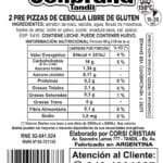 Pre pizzas de cebolla 600g x2