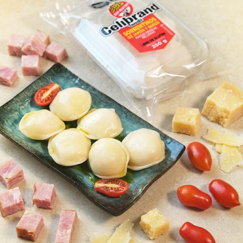 Sorrentinos de Jamón y queso 250g